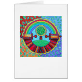 Rainbow Mandala Card (Front)