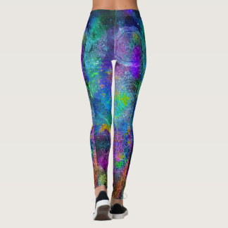 Rainbow Mandala Leggings