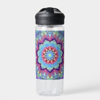 Rainbow Mandala Water Bottle