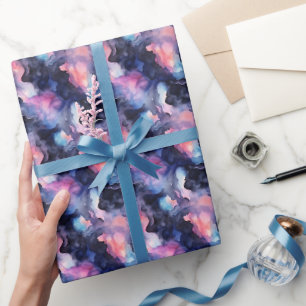 Rainbow Marble Wrapping Paper