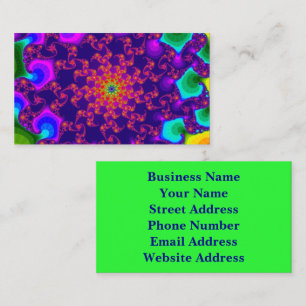 Rainbow Marigold Business Card