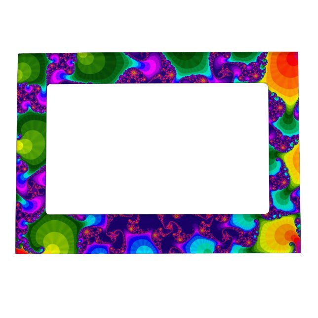 Rainbow Marigold Magnetic Frame (Front)