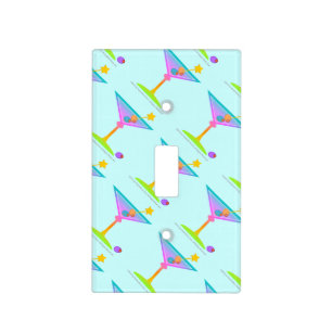 Rainbow Martini Light Switch Cover