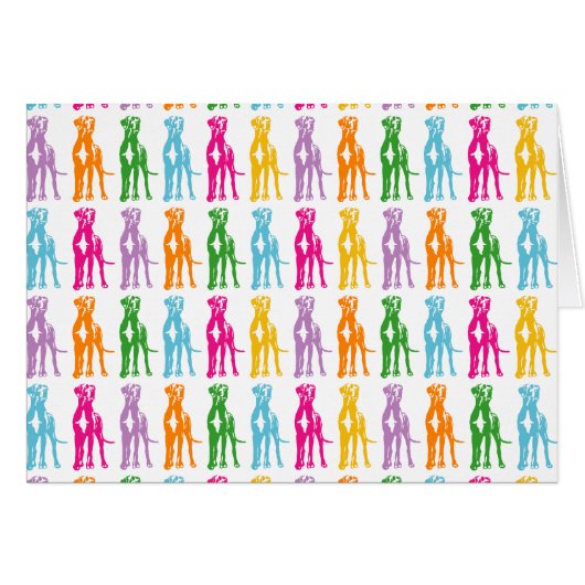 Rainbow Mastiff Pattern Cards (Front Horizontal)