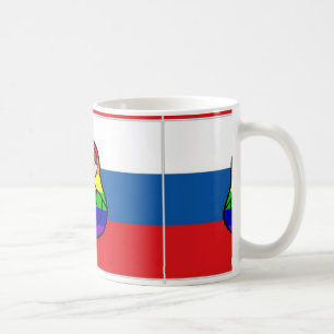 Rainbow Matryoshka Flag mug
