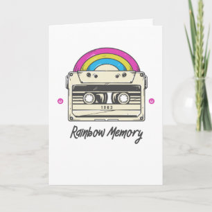 Rainbow Memory Card