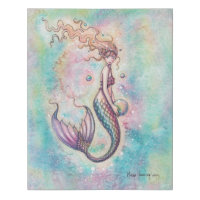 Rainbow Mermaid Fantasy Art by Molly Harrison