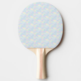 Rainbow Mermaid Pastel Ping-Pong Paddle