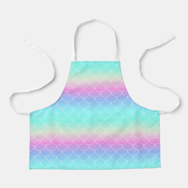 Rainbow Mermaids Apron (Front)