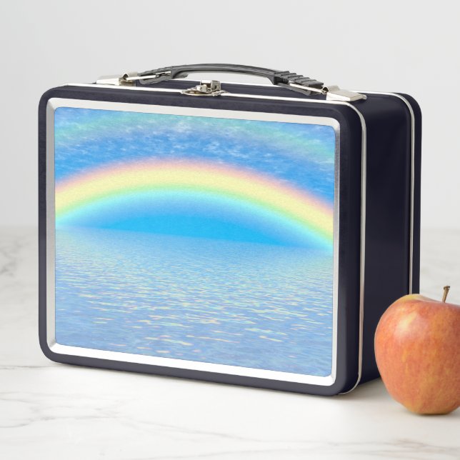 Rainbow Metal Lunch Box (In Situ)