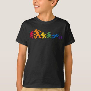 Rainbow Mickey and Friends Silhouette T-Shirt