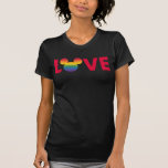 Rainbow Mickey Icon LOVE T-Shirt<br><div class="desc">Rainbow Disney Collection: Show your love for Mickey with this rainbow Mickey Love graphic.</div>