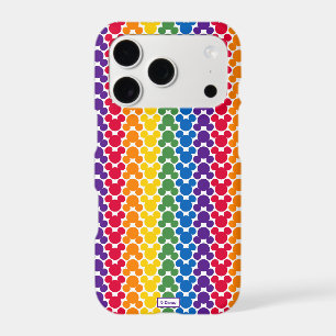 Rainbow Mickey Icon Pattern iPhone 17 Pro Case
