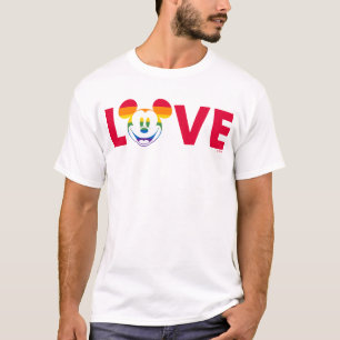 Rainbow Mickey LOVE T-Shirt