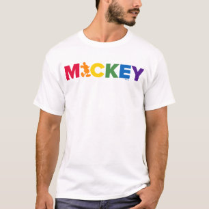 Rainbow MICKEY T-Shirt