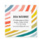 Rainbow Minimalist Stripes Handmade