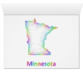 Rainbow Minnesota map (Inside Horizontal (Bottom))