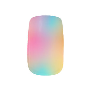 Rainbow Minx Nail Art