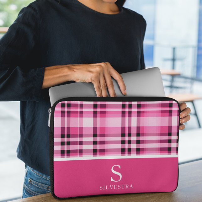 Rainbow  Monogram Laptop Sleeve (Creator Uploaded)