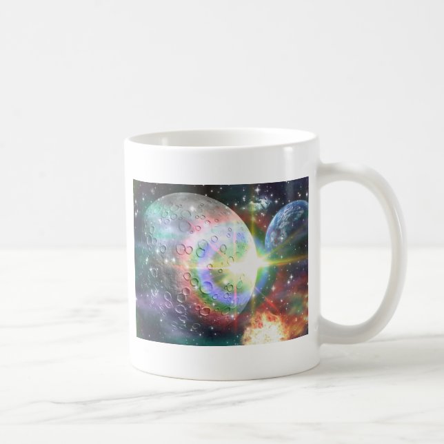 rainbow moon coffee mug (Right)