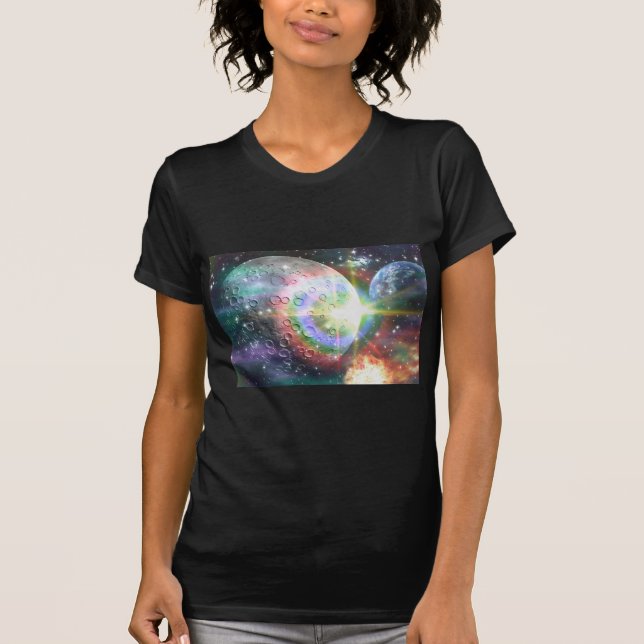 rainbow moon T-Shirt (Front)