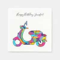 Rainbow moped on sale