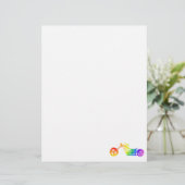 Rainbow Motorcycle (Standing Front)