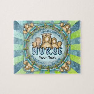 Rainbow motto nurse  jigsaw puzzle