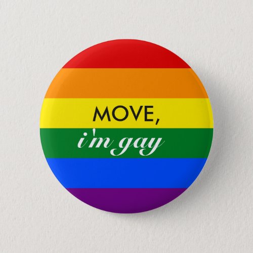 Rainbow MOVE im gay Button