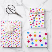 Confetti Wrapping Paper Sheets