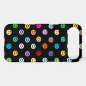 Rainbow Multicolor Face Pattern Case-Mate iPhone Case (Back (Horizontal))