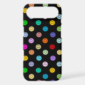 Rainbow Multicolor Face Pattern Case-Mate iPhone Case (Back)