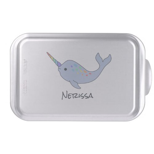 Rainbow Narwhal Cake Pan