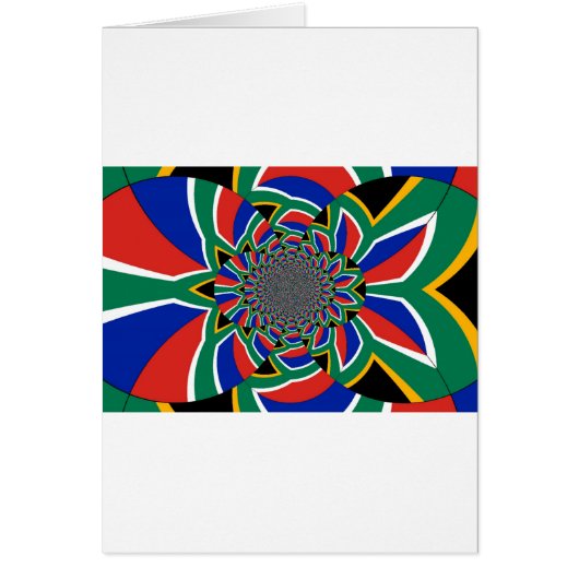 Rainbow Nation: Vibrant South Africa Art Print (Front)