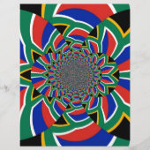 Rainbow Nation: Vibrant South Africa Art Print (Front)