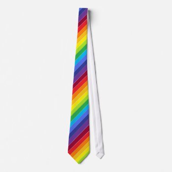 Rainbow Neck Tie by googolperplexd at Zazzle
