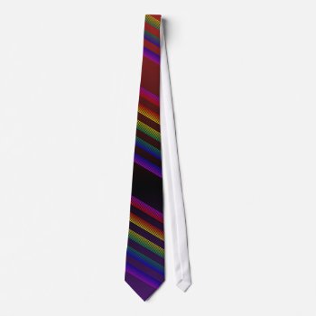 Rainbow Neck Tie by screenexa at Zazzle