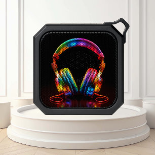 Rainbow Neon Headset Bluetooth Speaker