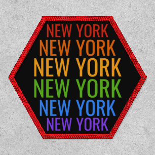 Rainbow NEW YORK Patch