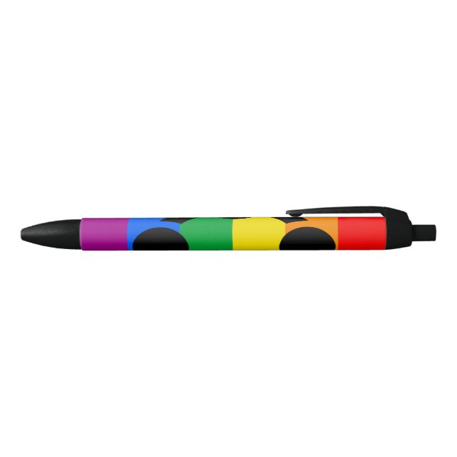 Rainbow Niche Pride Flag Pen (Top)