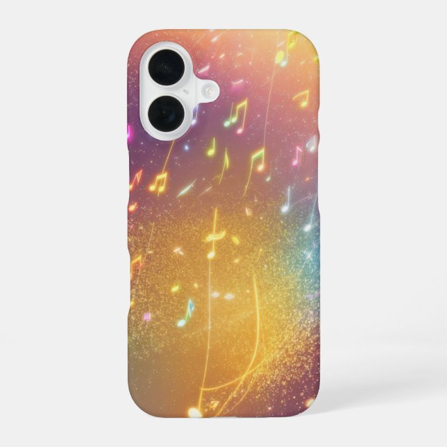 Rainbow Note Symphony Phone Case (Back)