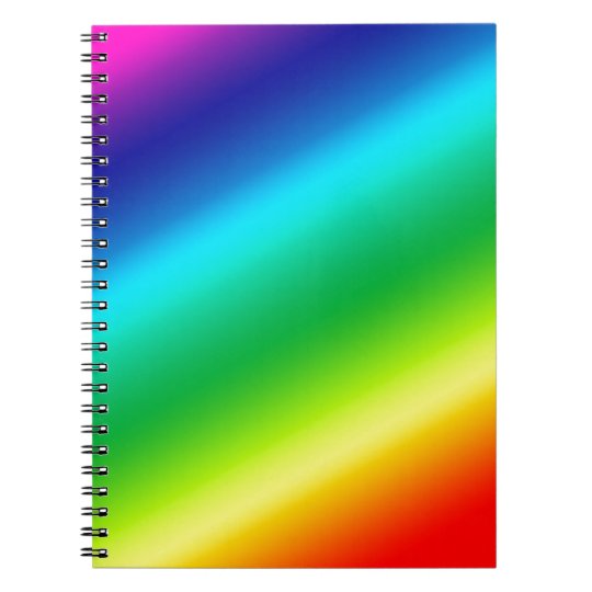 Rainbow Notebook | Zazzle.com