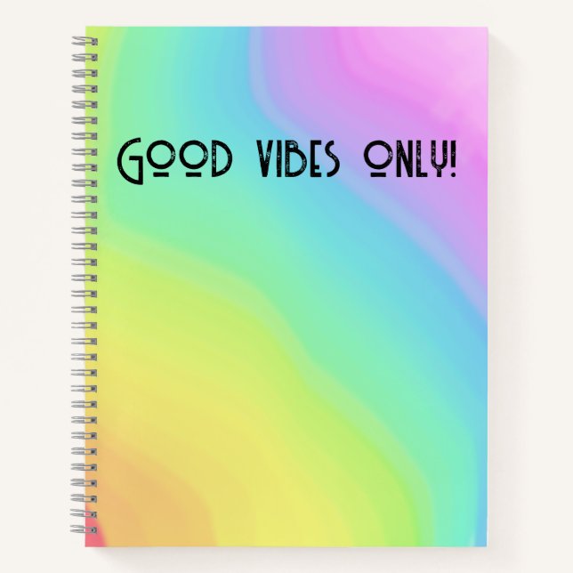 rainbow notebook (Front)