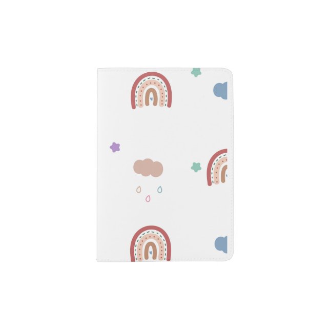Rainbow Notebook iPad Air Cover (Front)