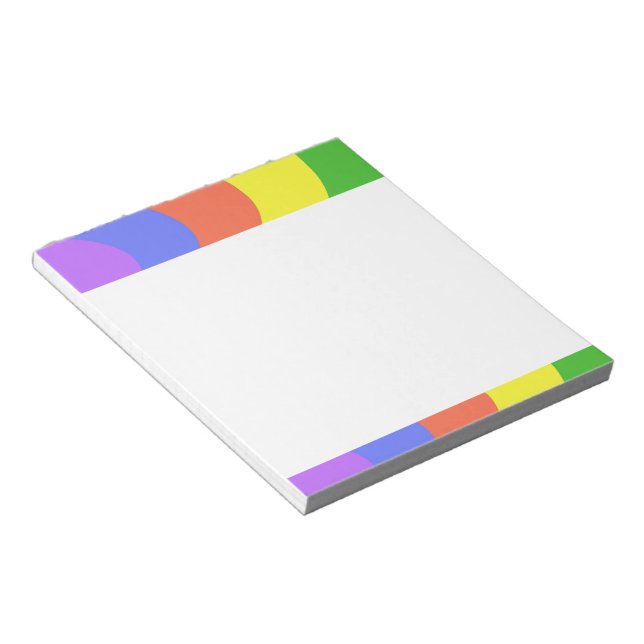 Rainbow Notepad (Angled)