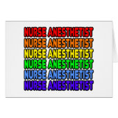 Rainbow Nurse Anesthetist (Front Horizontal)