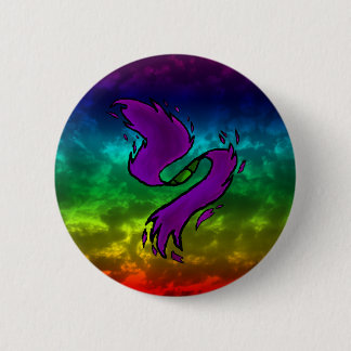 Rainbow Oddity Pinback Button