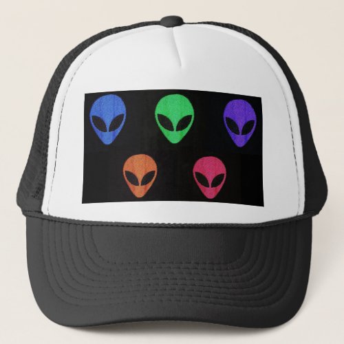 Rainbow of ALIENS hat Trucker Hat