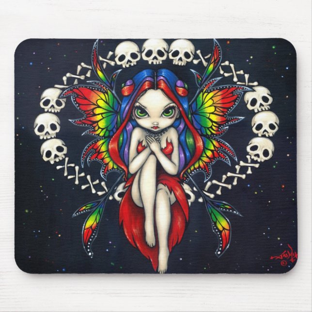 "Rainbow of Bones" Mousepad (Front)