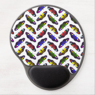 Rainbow of Butterflies Gel Mousemat Mouse Pad